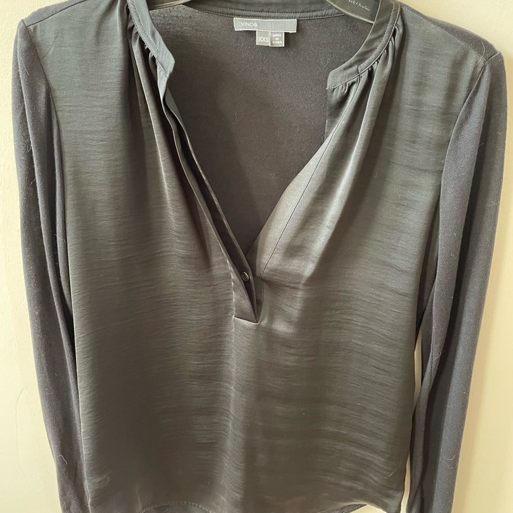 Vince Shirt Blouse Cashmere Blend XXS